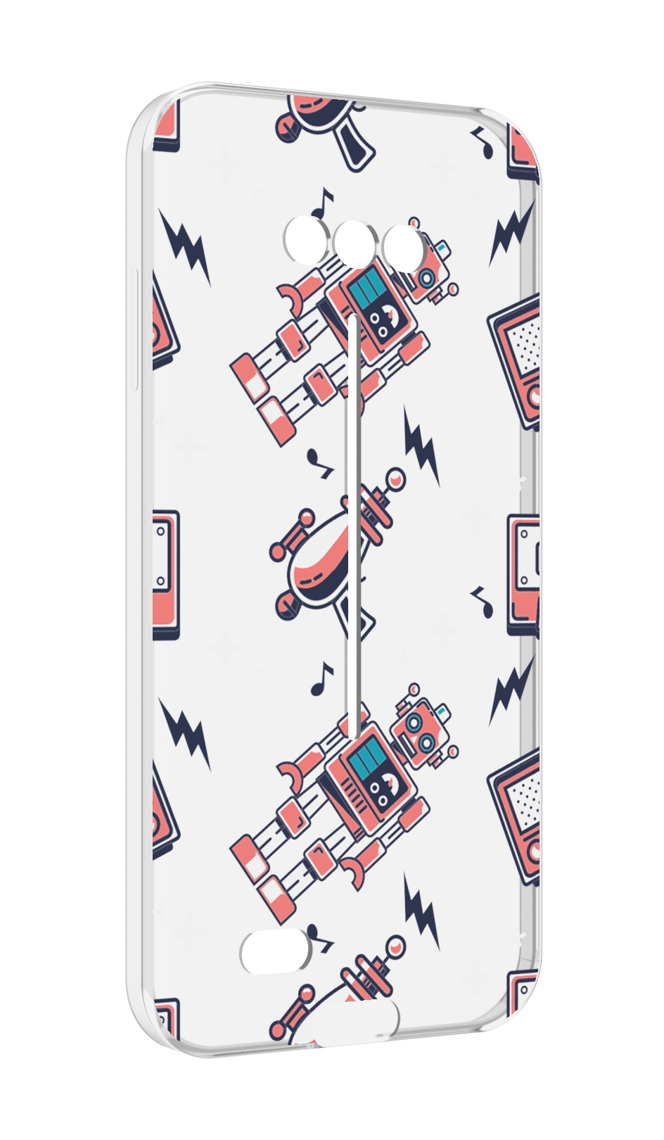 

Чехол MyPads мини-роботы для Doogee S41/S41 Pro противоударный, Tocco