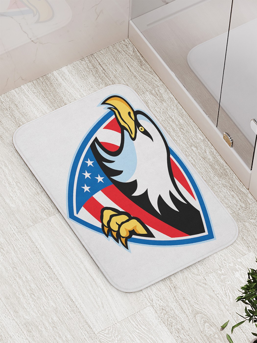 

bath_86003 Коврик противоскользящий для ванной, сауны, бассейна, 77х52 см