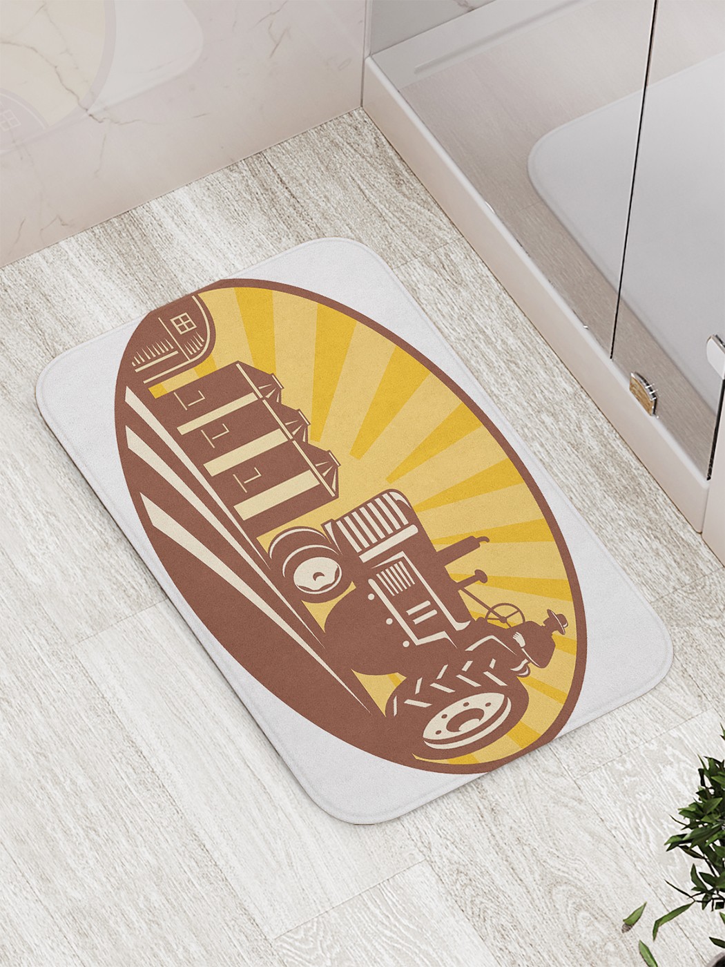 

bath_85998 Коврик противоскользящий для ванной, сауны, бассейна, 77х52 см
