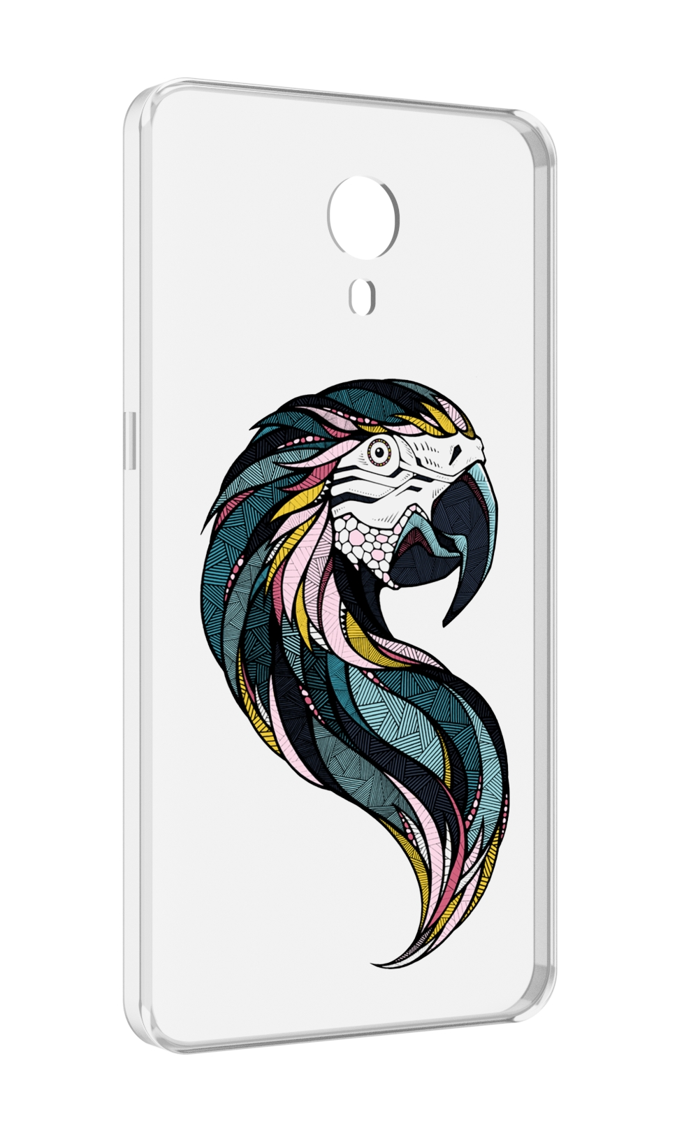 

Чехол MyPads полупопугай для Meizu M3 Note, Прозрачный, Tocco