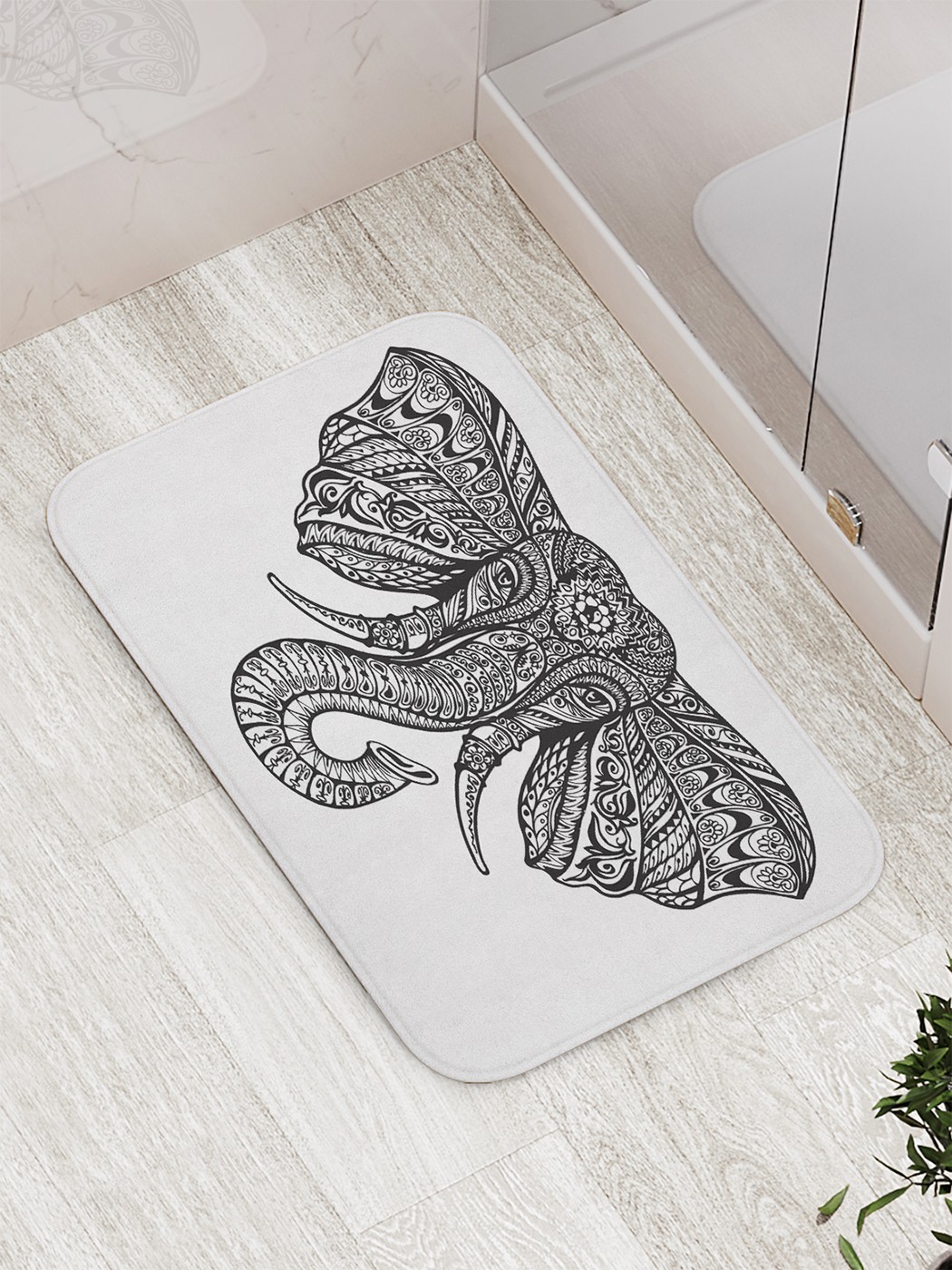 

bath_85866 Коврик противоскользящий для ванной, сауны, бассейна, 77х52 см