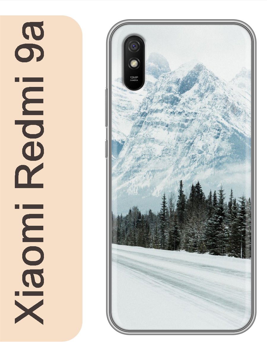

Чехол на Xiaomi Redmi 9a горы 456, Прозрачный, red9anewy