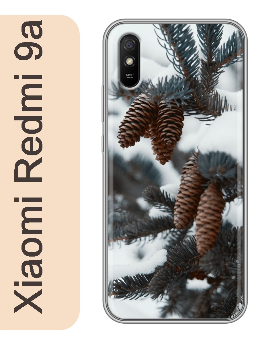 

Чехол на Xiaomi Redmi 9a шишки 451, red9anewy