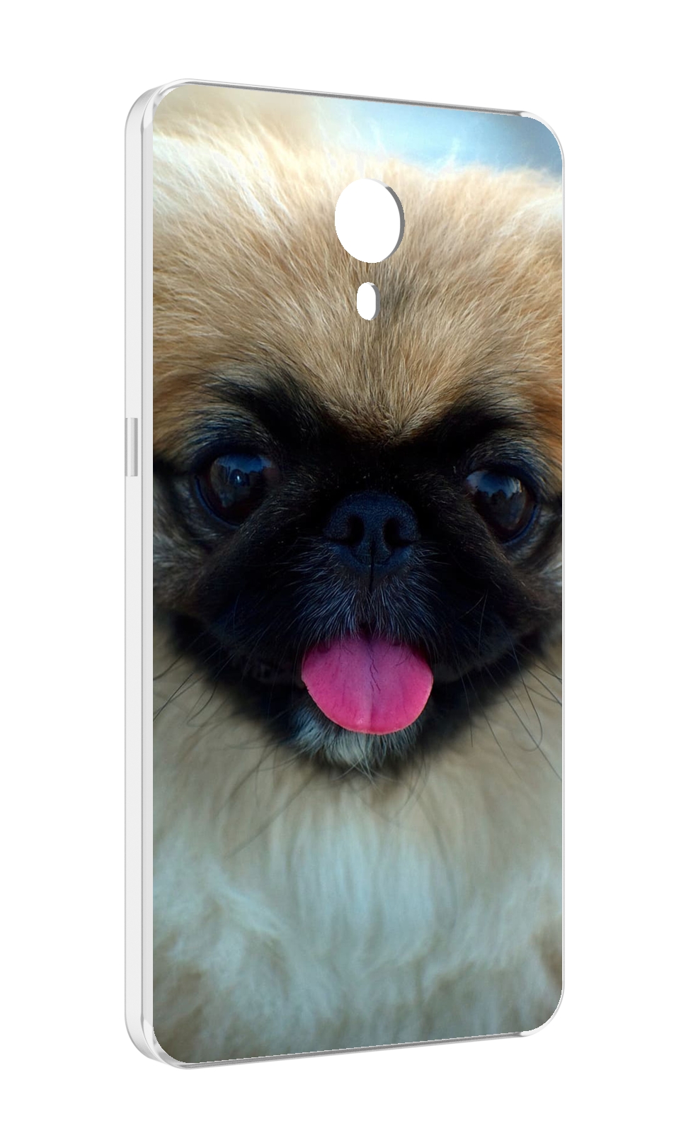 

Чехол MyPads пекинез для Meizu M3 Note, Прозрачный, Tocco