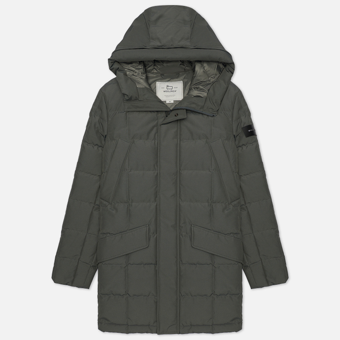 фото Парка мужская woolrich cfwoou0523mrut0001 серая 2xl