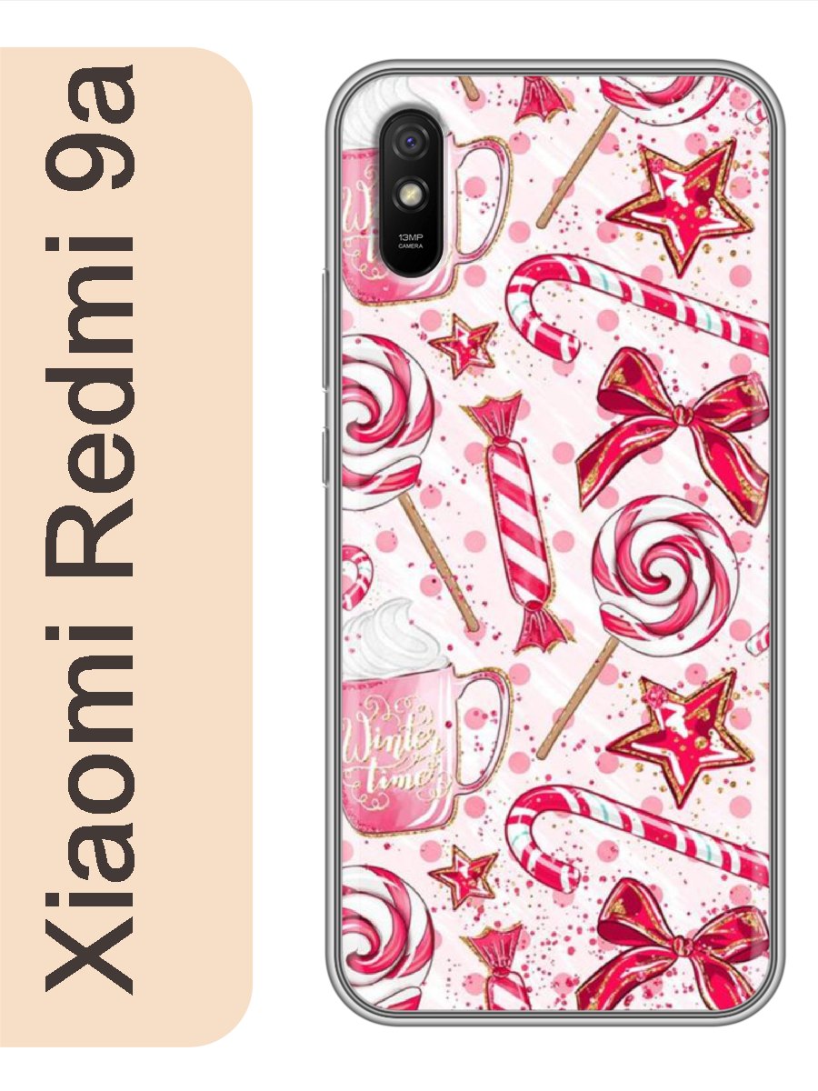

Чехол на Xiaomi Redmi 9a зимний фон 420, Прозрачный, red9anewy