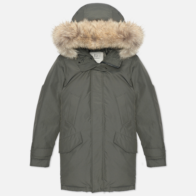 фото Парка мужская woolrich cfwoou0486mrut0001 серая 2xl