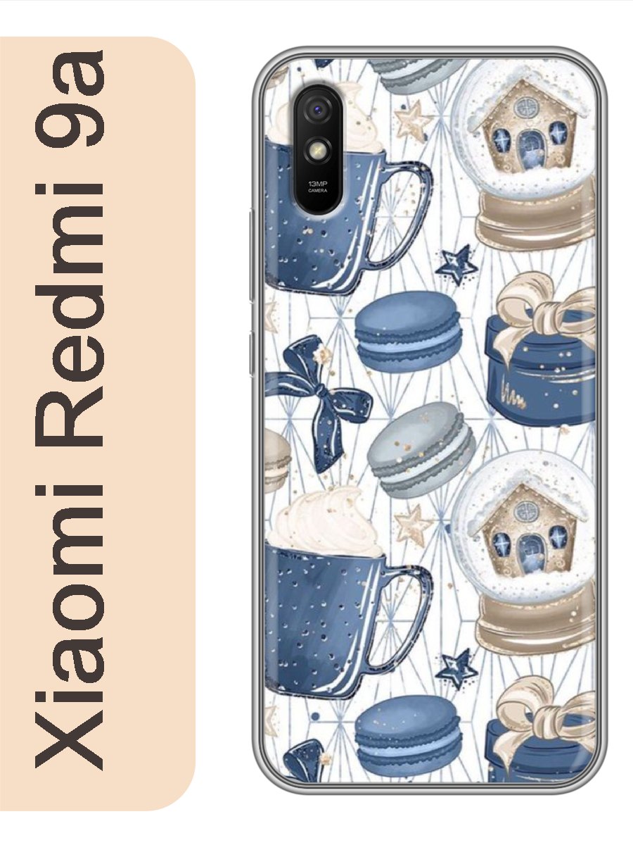 

Чехол на Xiaomi Redmi 9a зимний фон 387, Прозрачный, red9anewy