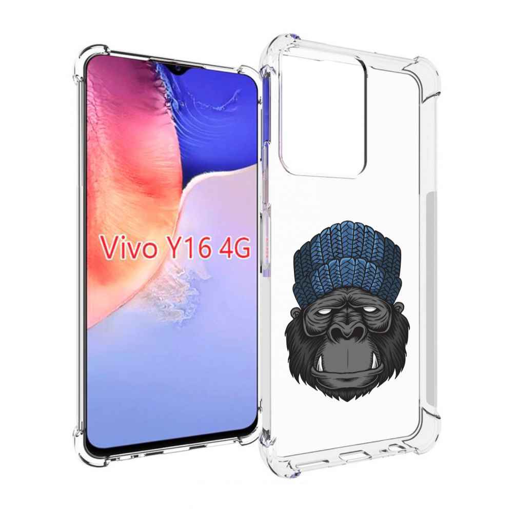 Чехол MyPads Горила для Vivo Y16 4G/ Vivo Y02S