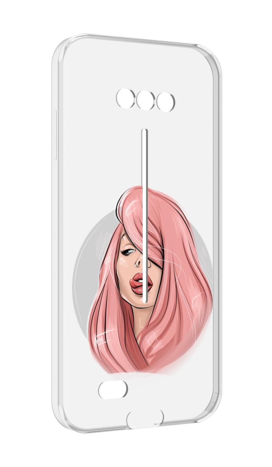 

Чехол MyPads лицо-девушки-с-розовыми-волосами женский для Doogee S41/S41 Pro противоу..., Tocco