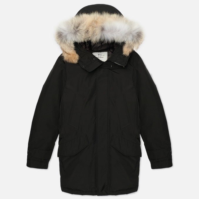 фото Парка мужская woolrich cfwoou0486mrut0001 черная 2xl