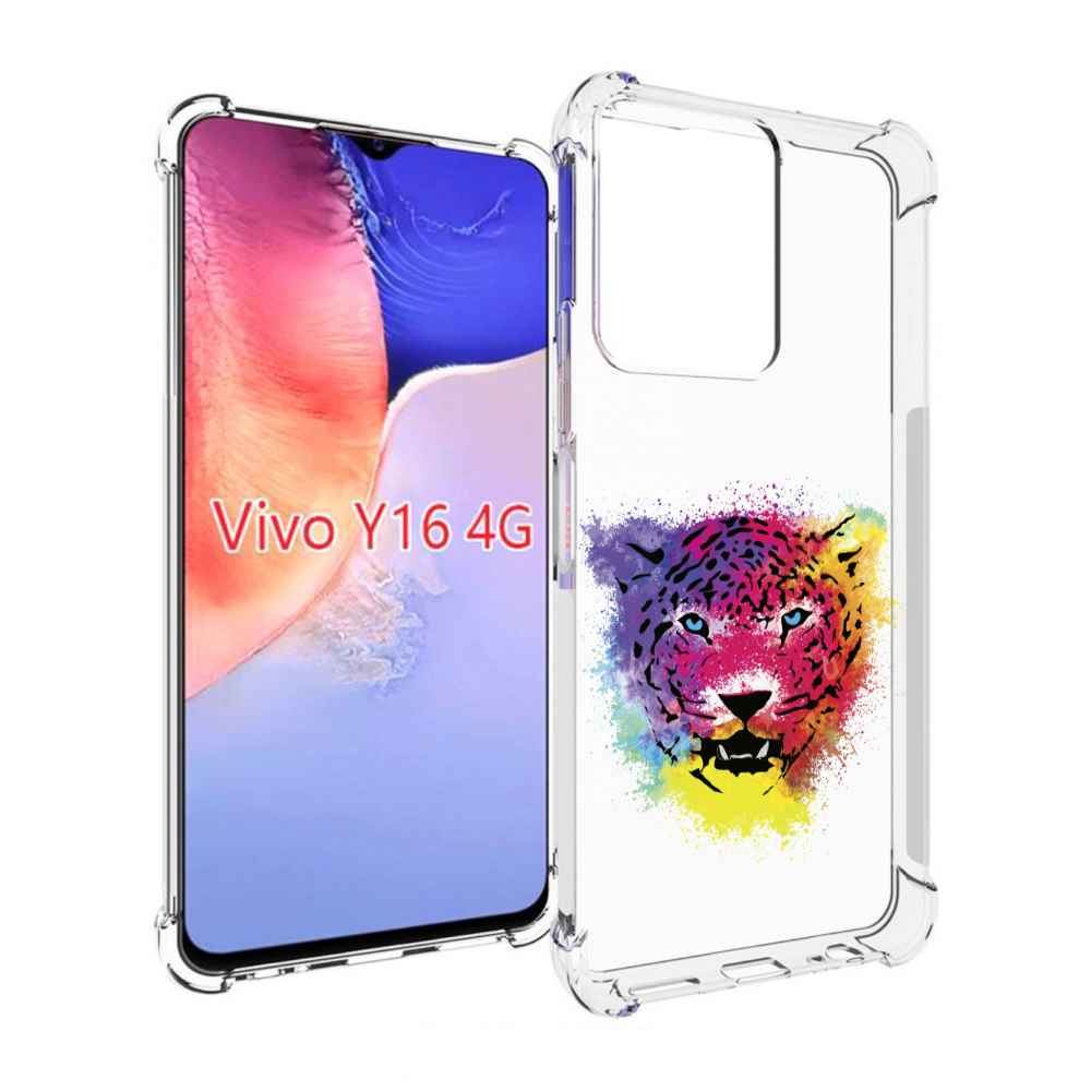 

Чехол MyPads Гепард для Vivo Y16 4G/ Vivo Y02S, Прозрачный, Tocco