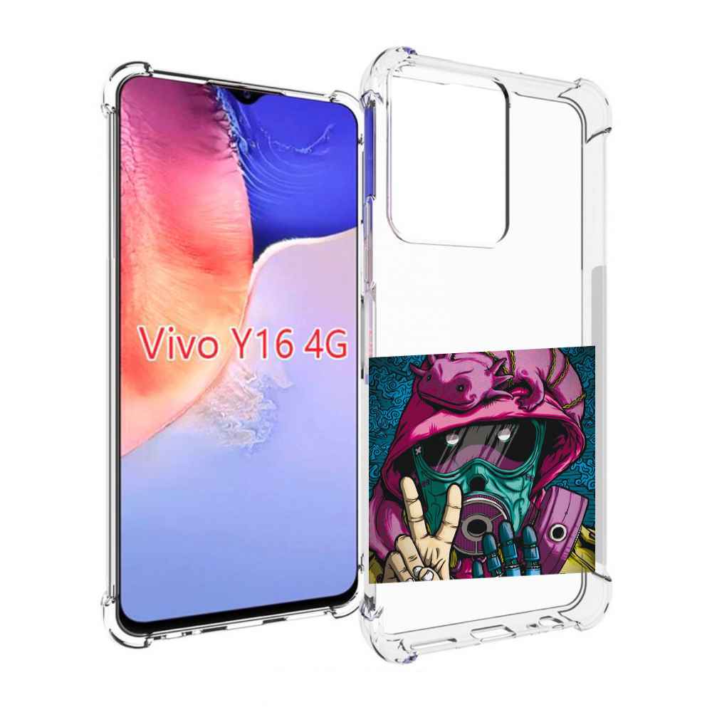 

Чехол MyPads Всем-мир для Vivo Y16 4G/ Vivo Y02S, Прозрачный, Tocco