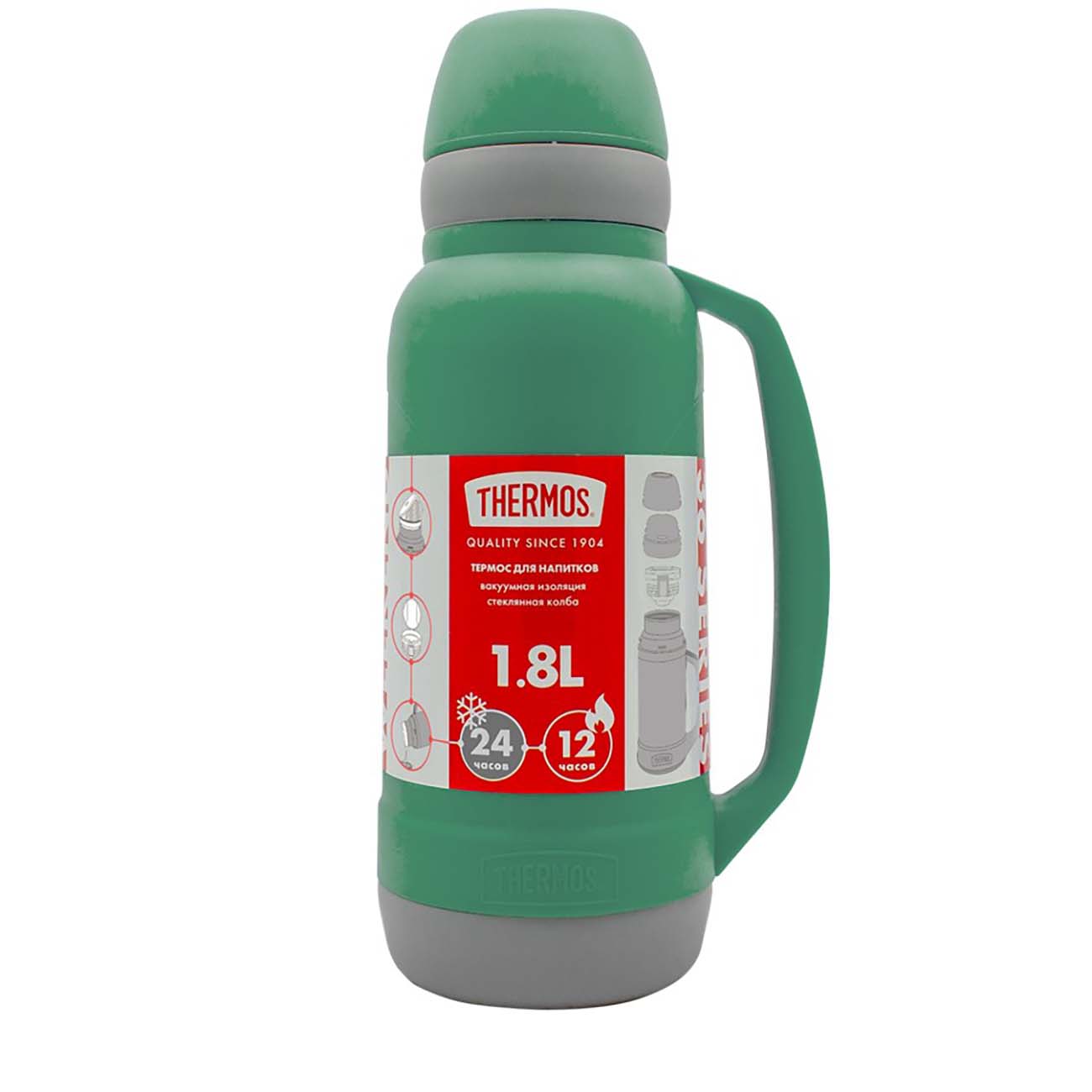 

Thermos 1,8 л Green (36-1800), Зеленый, 36-1800