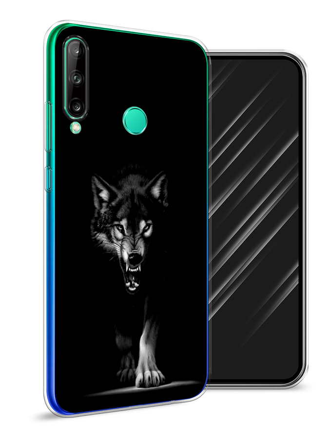 

Чехол Awog на Huawei Y7p "Волк выходит из ночи", Серый;черный;белый, 6103350-1