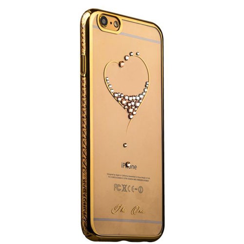 

Накладка Rayot для iPhone 6/6S Gold стразы 1, Золотистый, iPhone 6/iPhone 6s