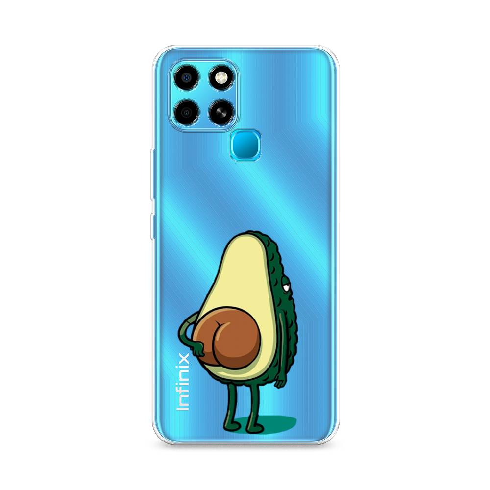 

Чехол Awog на Infinix Smart 6 "Попа авокадо", Разноцветный, 3101050-10