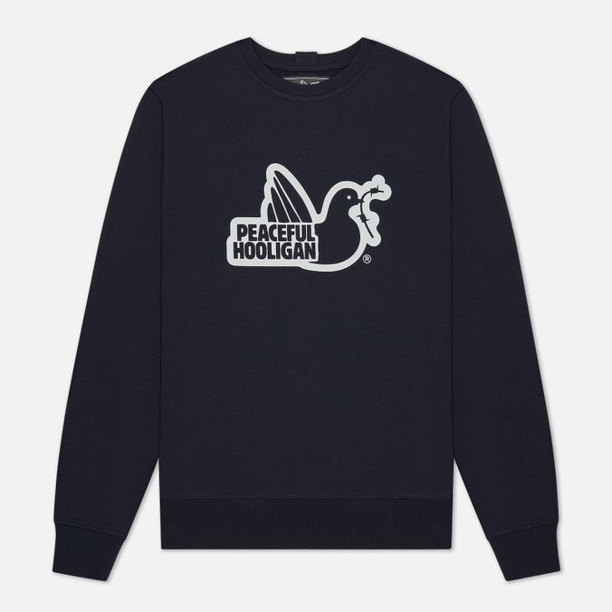 

Свитшот мужской Peaceful Hooligan AW20EVPHHOD888 синий XL, AW20EVPHHOD888