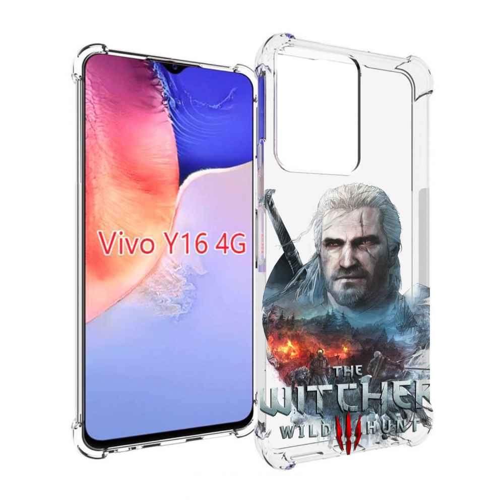 

Чехол MyPads Ведьмак для Vivo Y16 4G/ Vivo Y02S, Прозрачный, Tocco