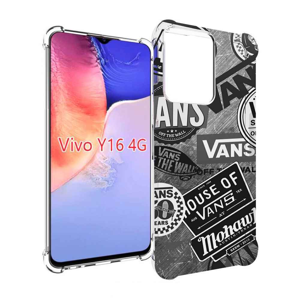 

Чехол MyPads Ванс-постер для Vivo Y16 4G/ Vivo Y02S, Прозрачный, Tocco