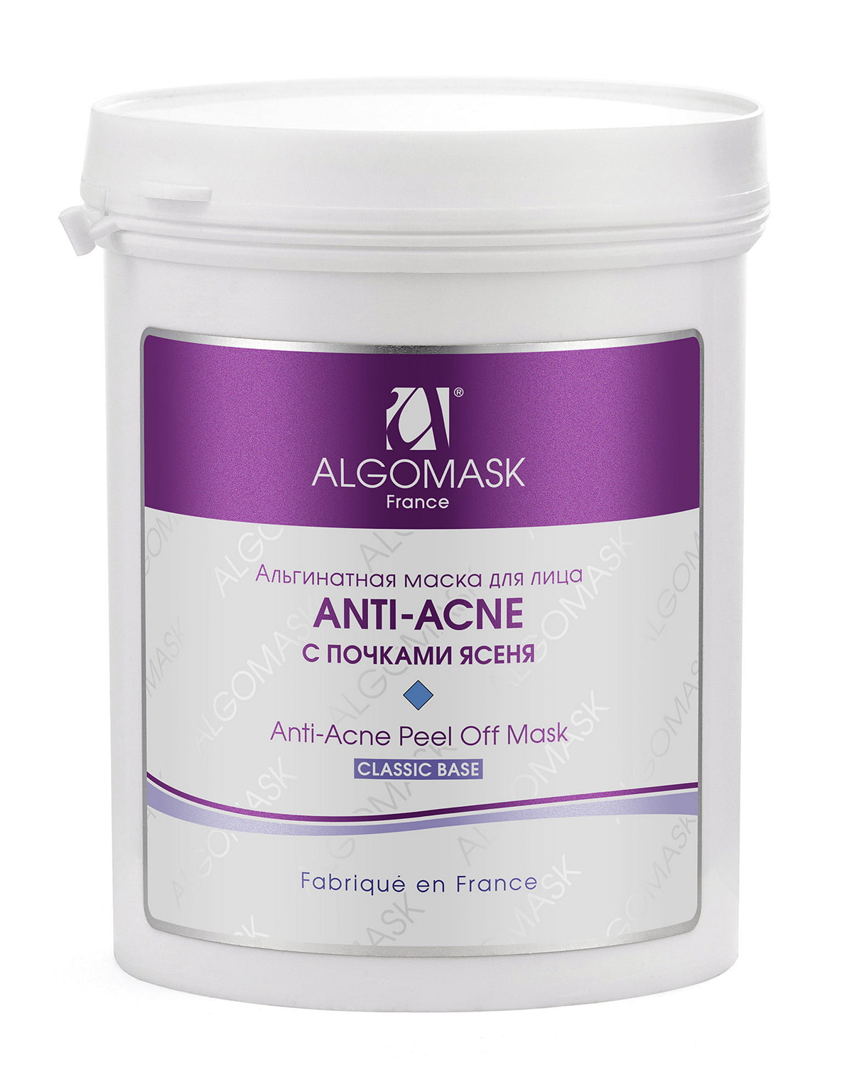 

Маска альгинатная Algomask для лица Anti-Acne восстанавливающая 200 г