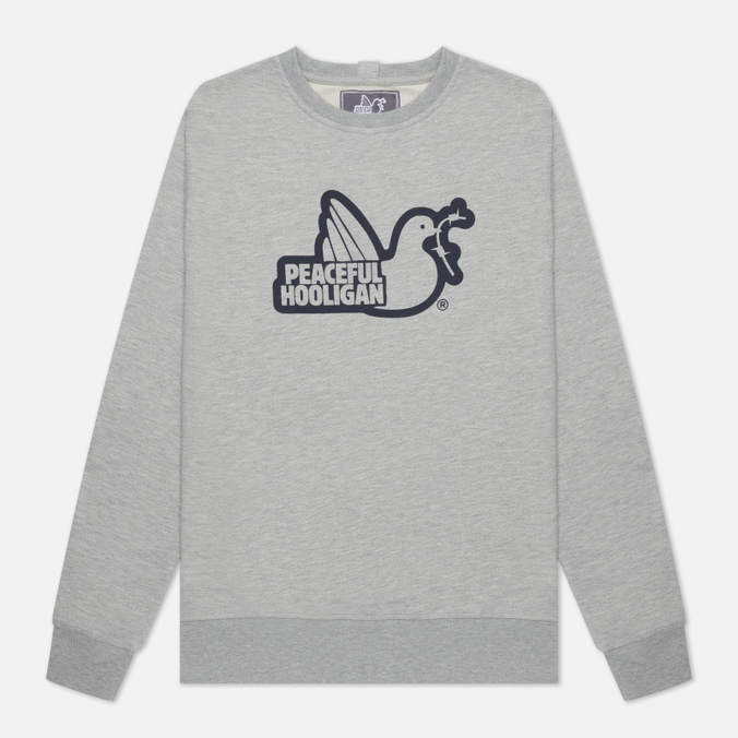 

Свитшот мужской Peaceful Hooligan AW20EVPHHOD888 серый L, AW20EVPHHOD888