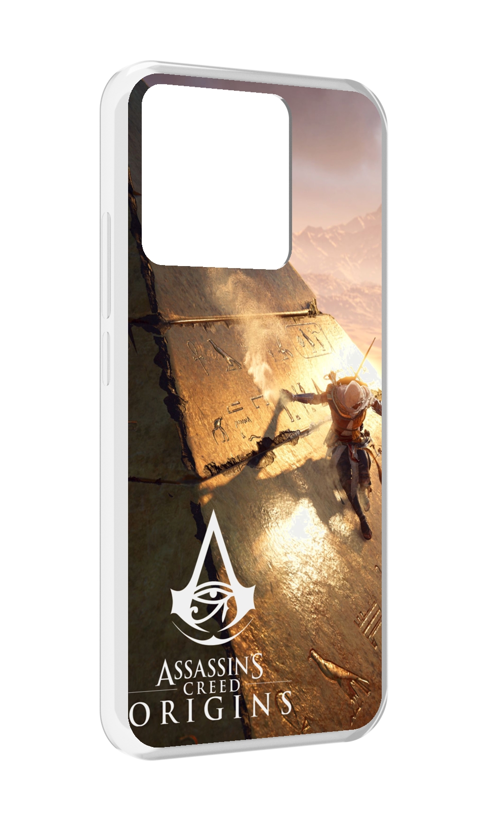 

Чехол MyPads Tocco для Xiaomi Redmi 10A Assassin's Creed Origins, Прозрачный, Tocco