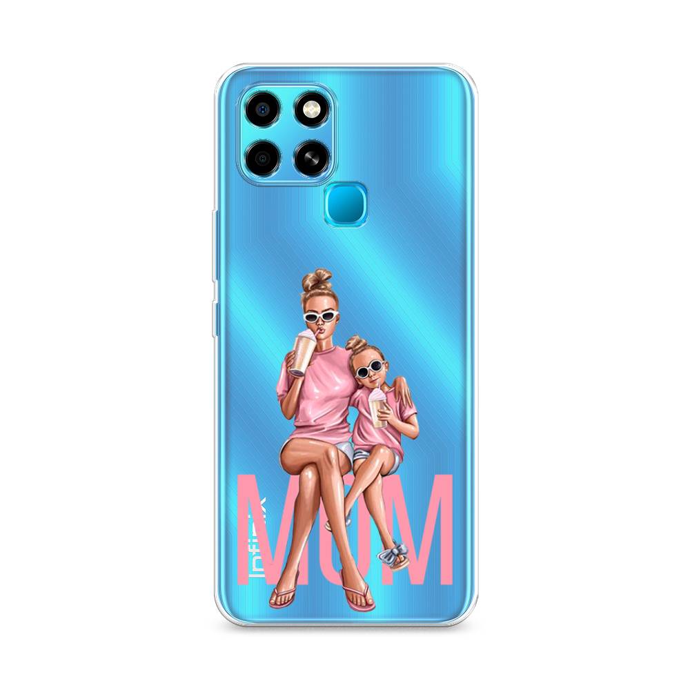

Чехол Awog на Infinix Smart 6 "Lovely mom", Разноцветный, 3101050-7