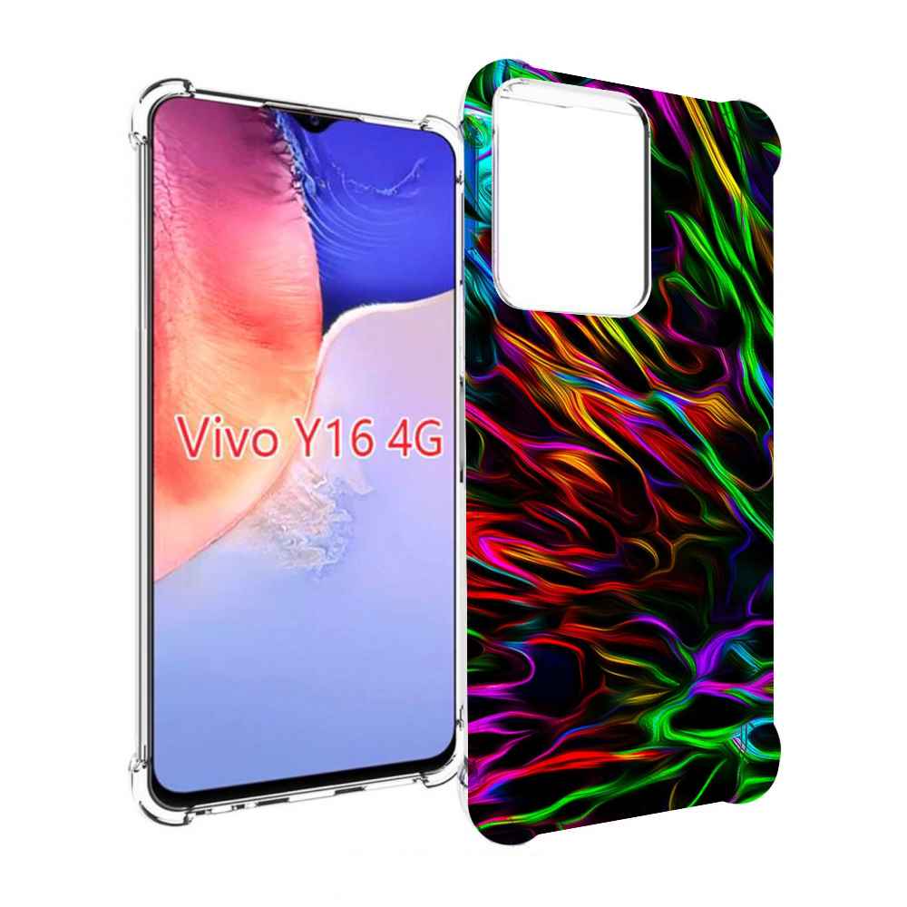 

Чехол MyPads Бензин для Vivo Y16 4G/ Vivo Y02S, Прозрачный, Tocco