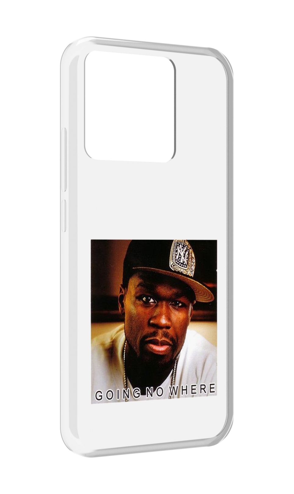 

Чехол MyPads Tocco для Xiaomi Redmi 10A 50 Cent - Going No Where, Прозрачный, Tocco