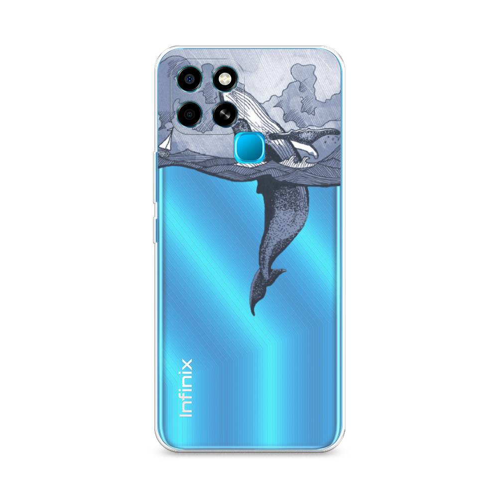 

Чехол Awog на Infinix Smart 6 "Два измерения", Разноцветный, 3101050-7