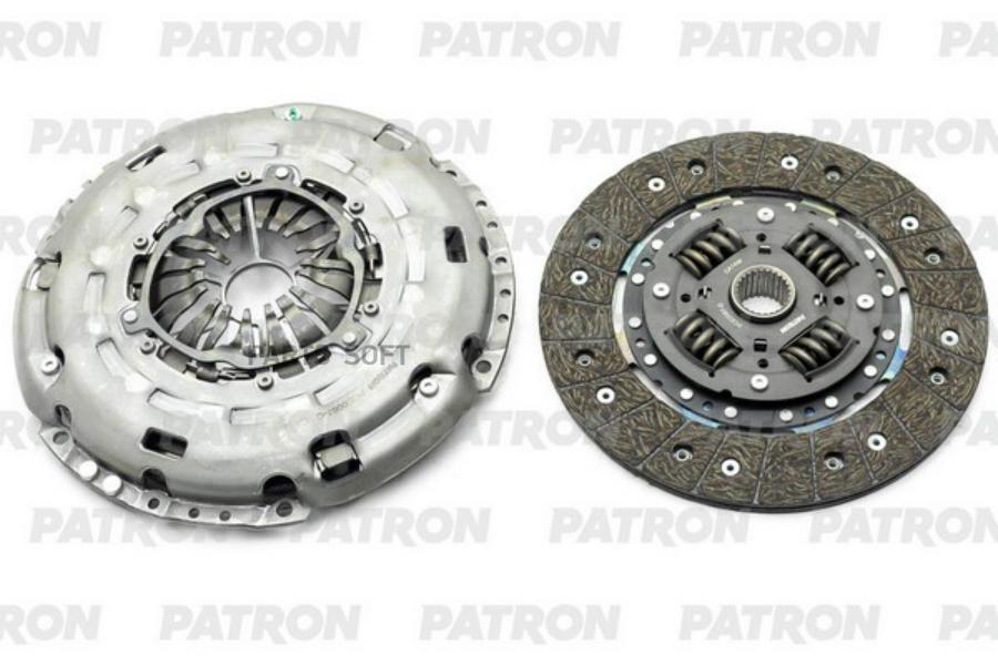 PATRON PCE0067 Комплект сцепления VW: AMAROK 2.0 TDI/2.0 BITDI/2.0 TSI 10-
