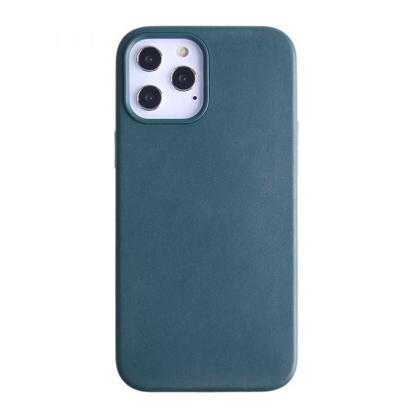 

Накладка силикон Leather Case iPhone 12 Pro Max Green, Зеленый, iPhone 12 Pro Max