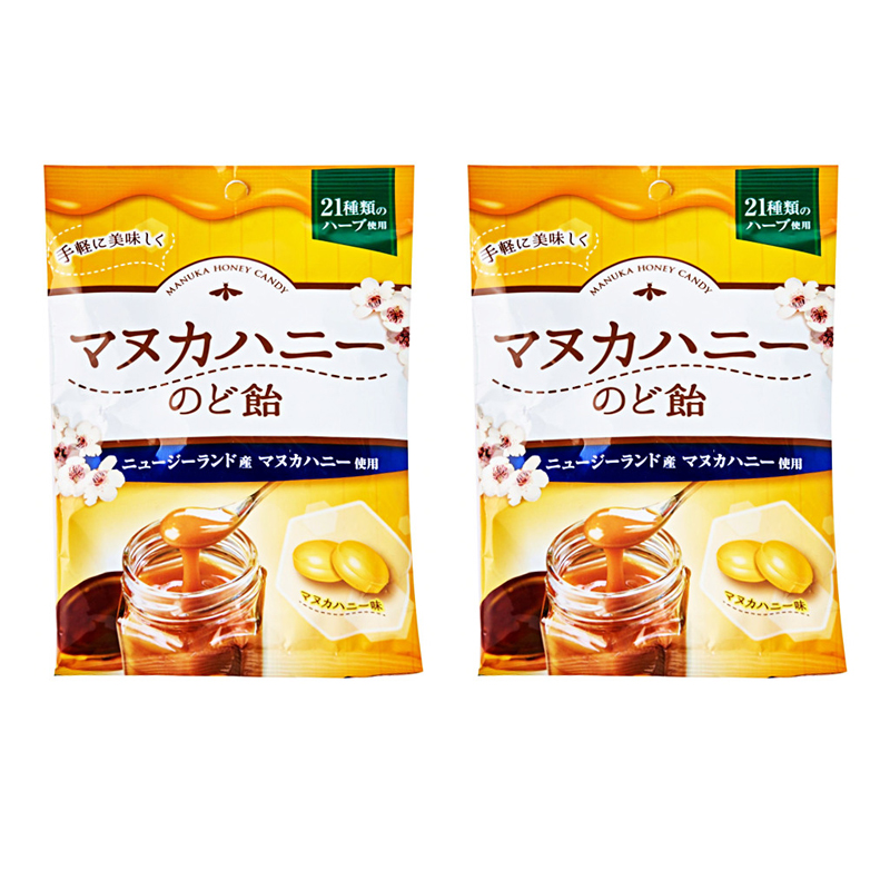 Леденцы с мёдом Senjaku Манука, 2 шт по 55 г