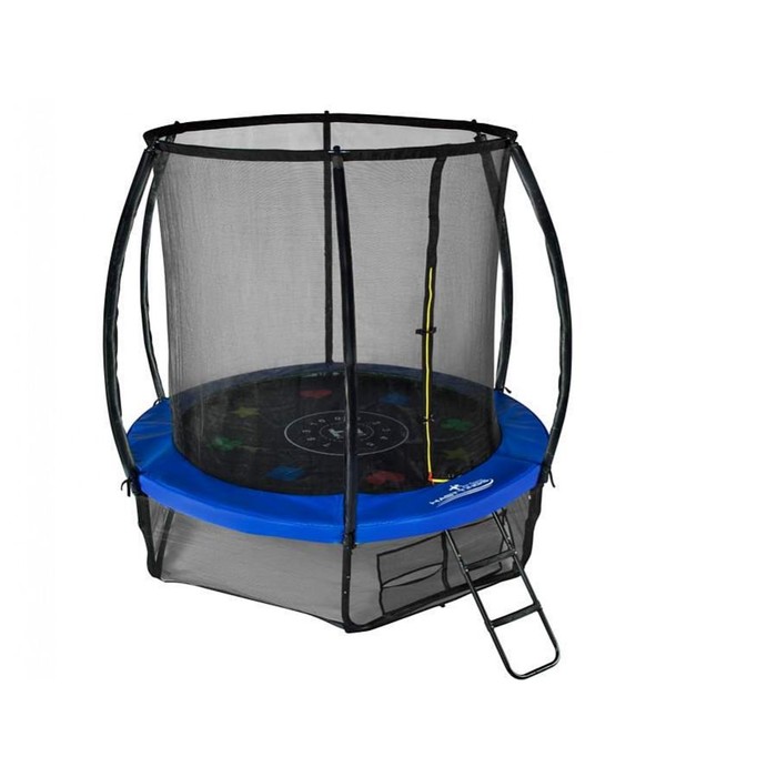 

Батут Hasttings Air Game Basketball с сеткой и лестницей 244 см, blue/green, Синий;зеленый, Air Game Basketball