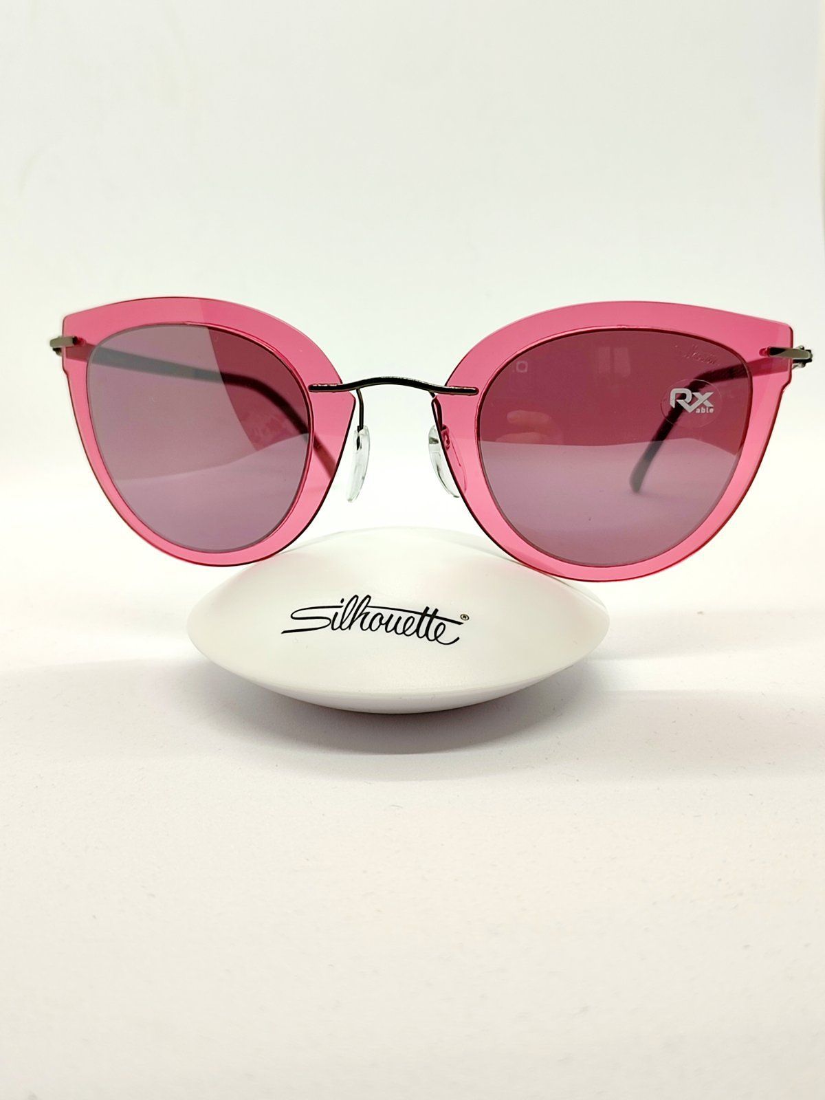 Солнцезащитные очки женские Silhouette 7 розовые