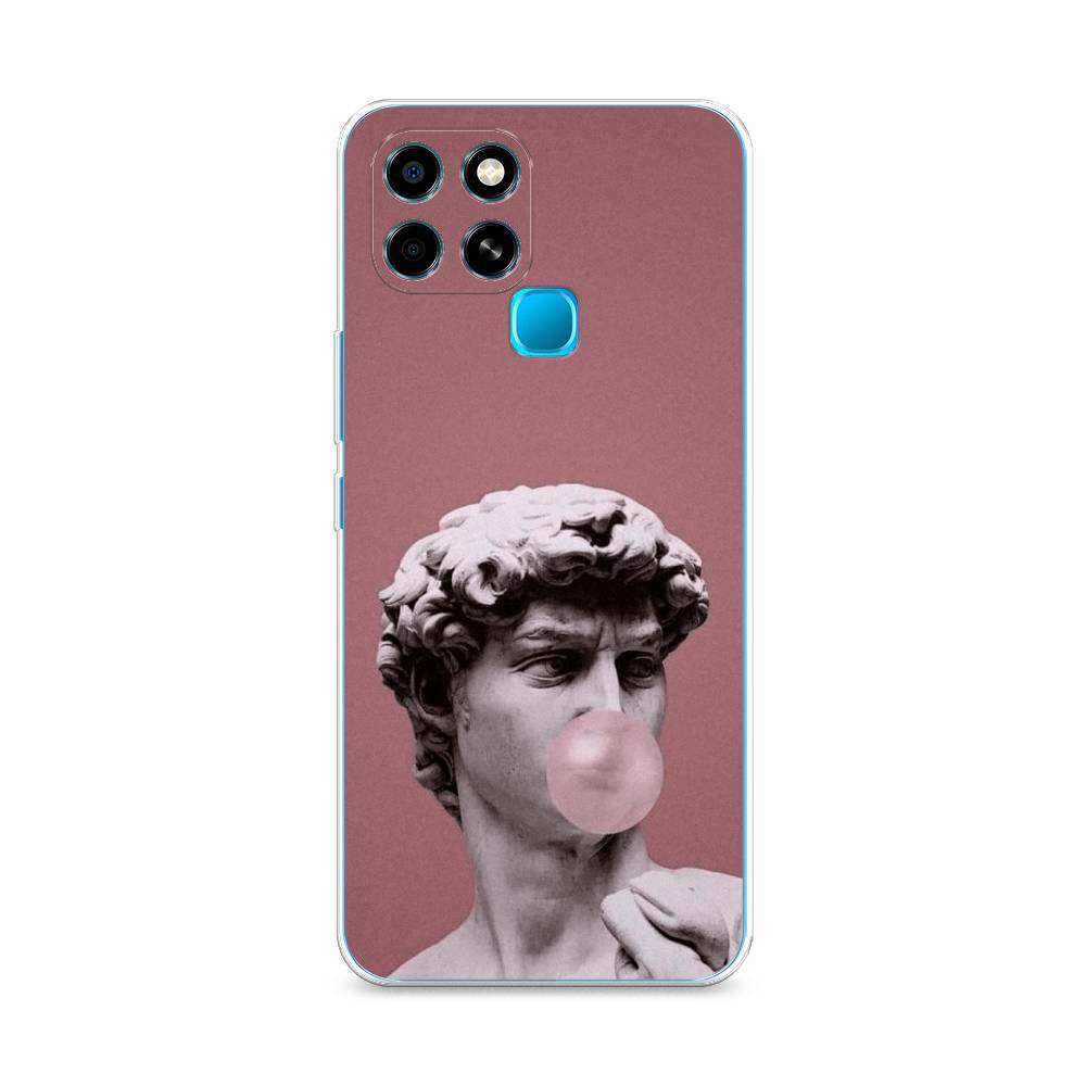 

Чехол Awog на Infinix Smart 6 "Modern David", Разноцветный, 3101050-9