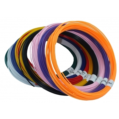 

Набор пластика TMPROF3D ABS для 3D ручек, 9 цветов по 10 м