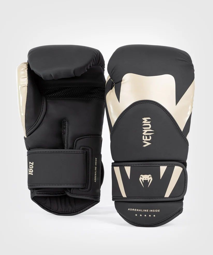 

Перчатки боксерские Venum Challenger 4.0 Black/Beige (12 унций), Черный;бежевый, Challenger 4.0