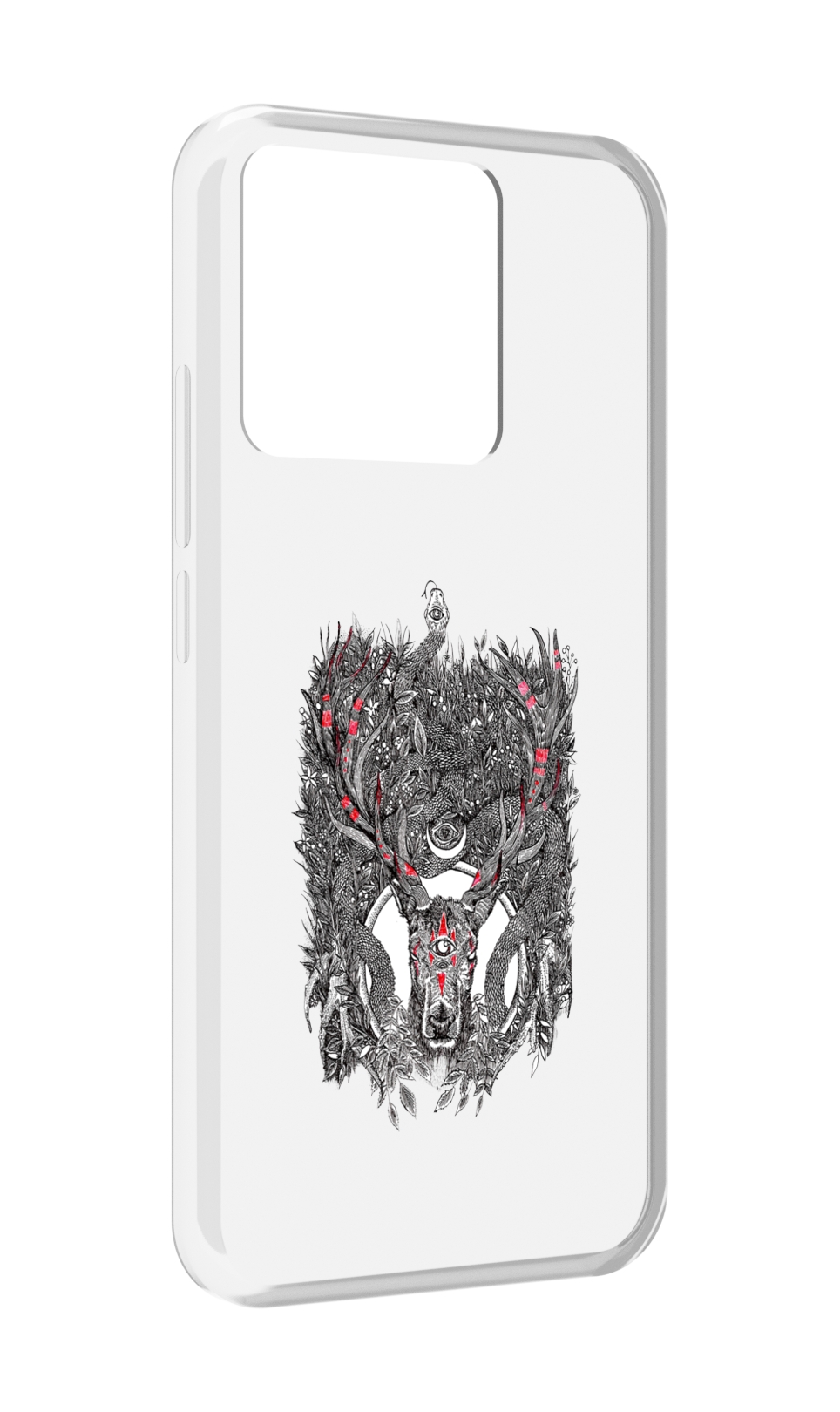 

Чехол MyPads Tocco для Xiaomi Redmi 10A Дизайнерские_676, Прозрачный, Tocco