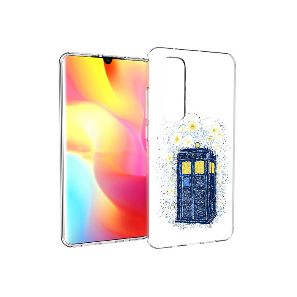

Чехол MyPads Tocco для Xiaomi Mi Note 10 Lite будка рисунок (PT149714.254.249), Прозрачный, Tocco