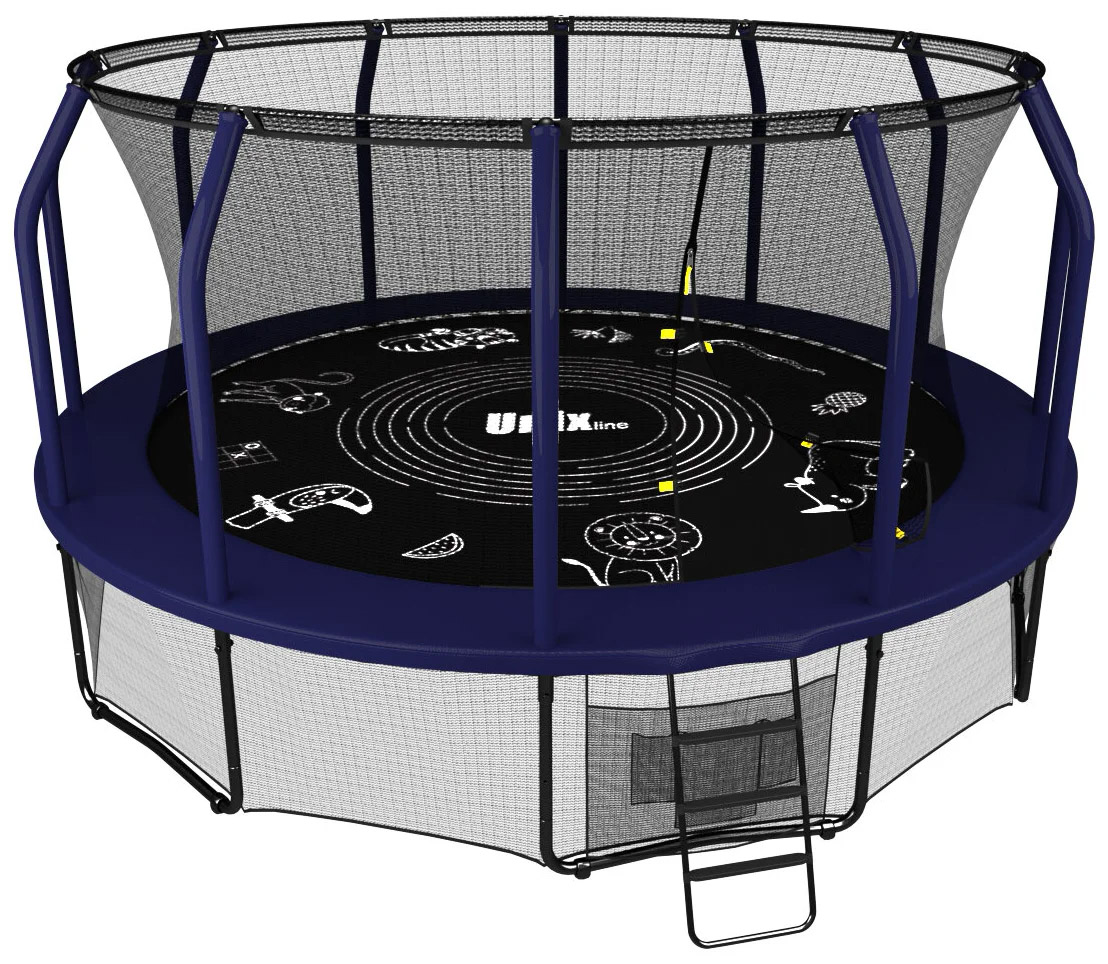 

Батут Unixline Supreme Game 16 ft (blue)