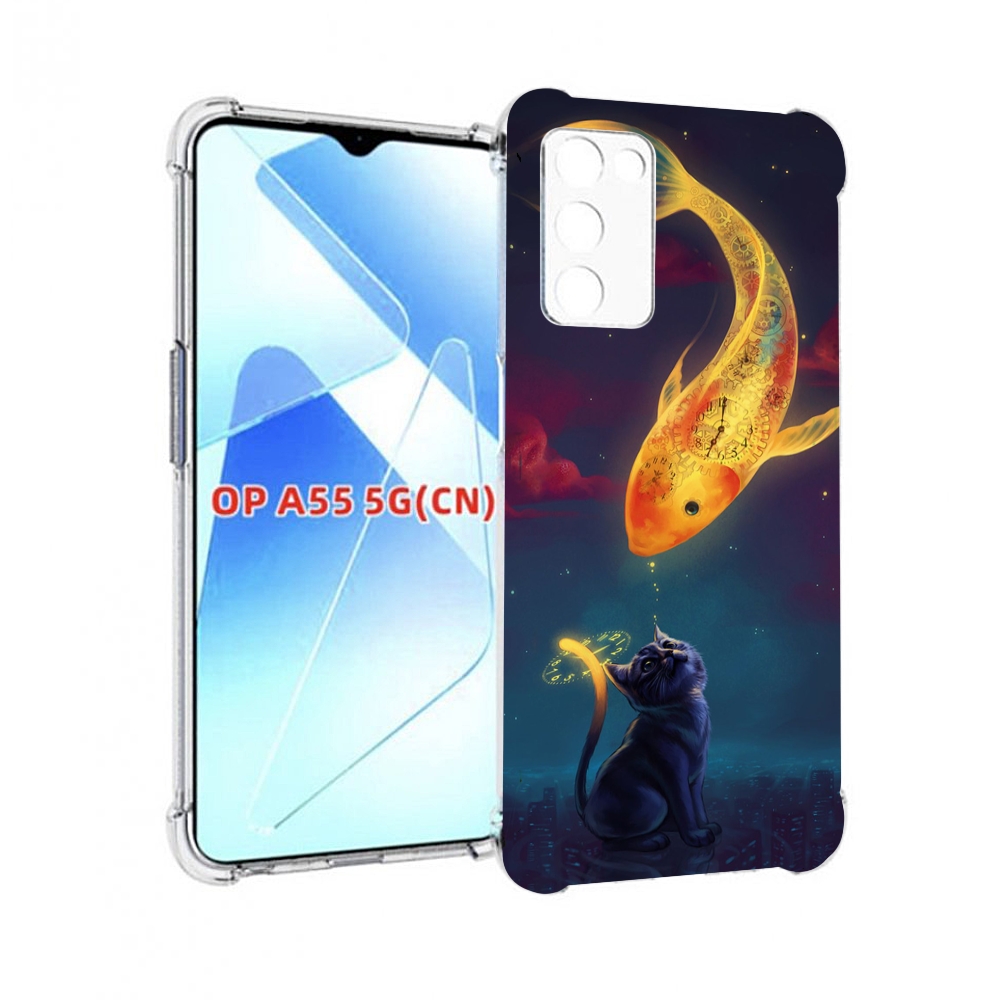 

Чехол MyPads золотая-рыбка-часовая для Infinix Zero X Neo, Прозрачный, Tocco