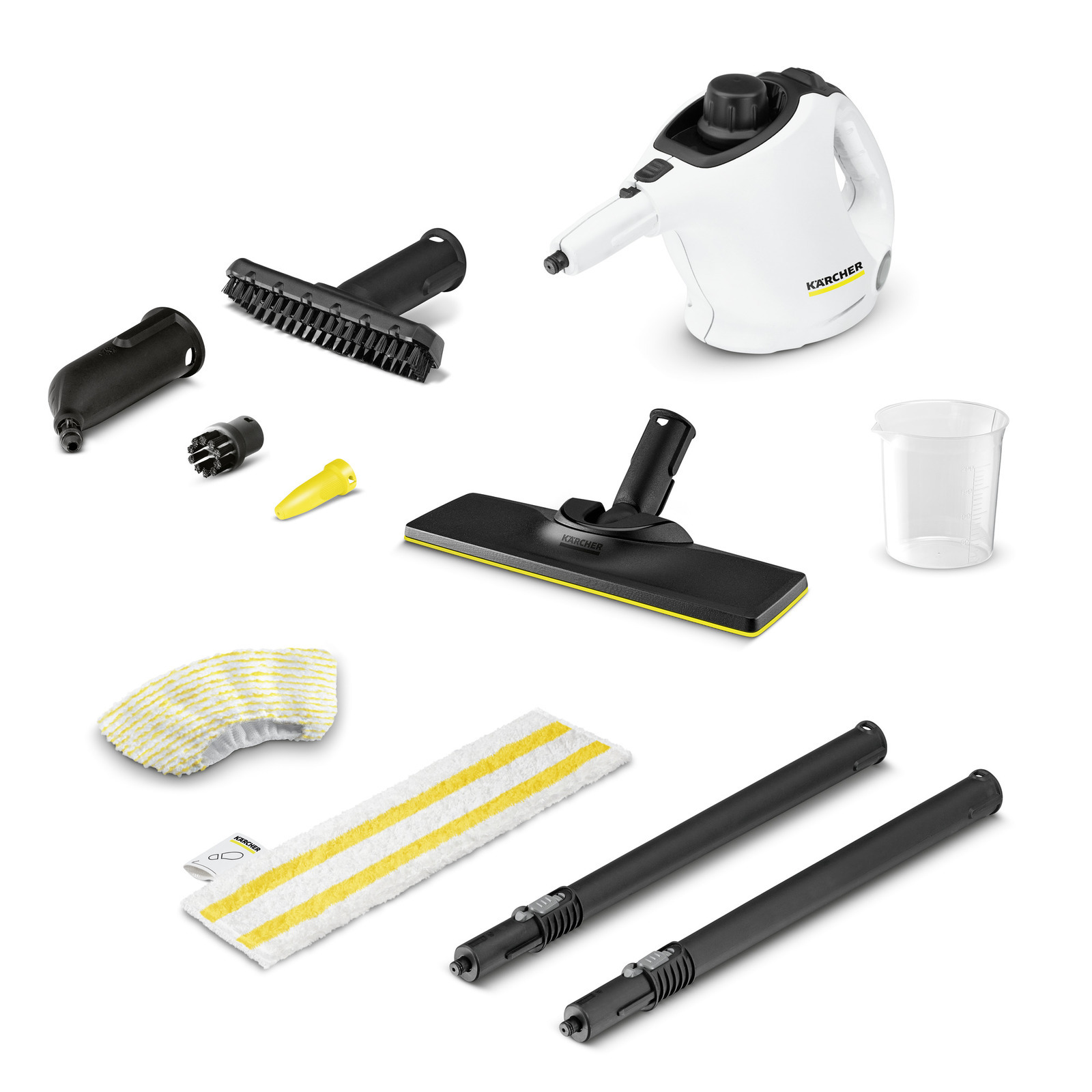 

Пароочиститель Karcher SC 1 EasyFix белый, SC 1 EasyFix+щетка малая IVAHAVI