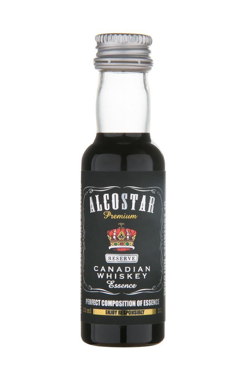 

Эссенция, вкусовой ароматизатор Alcostar Premium Канадский виски, 30 мл