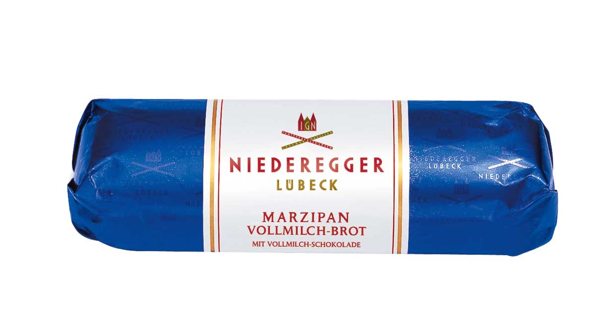

Марципан NIEDEREGGER Молочный хлеб, 125 г 50285