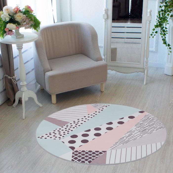 

Ковер Этель "Орнамент" d 120 см, 700г/м2г
