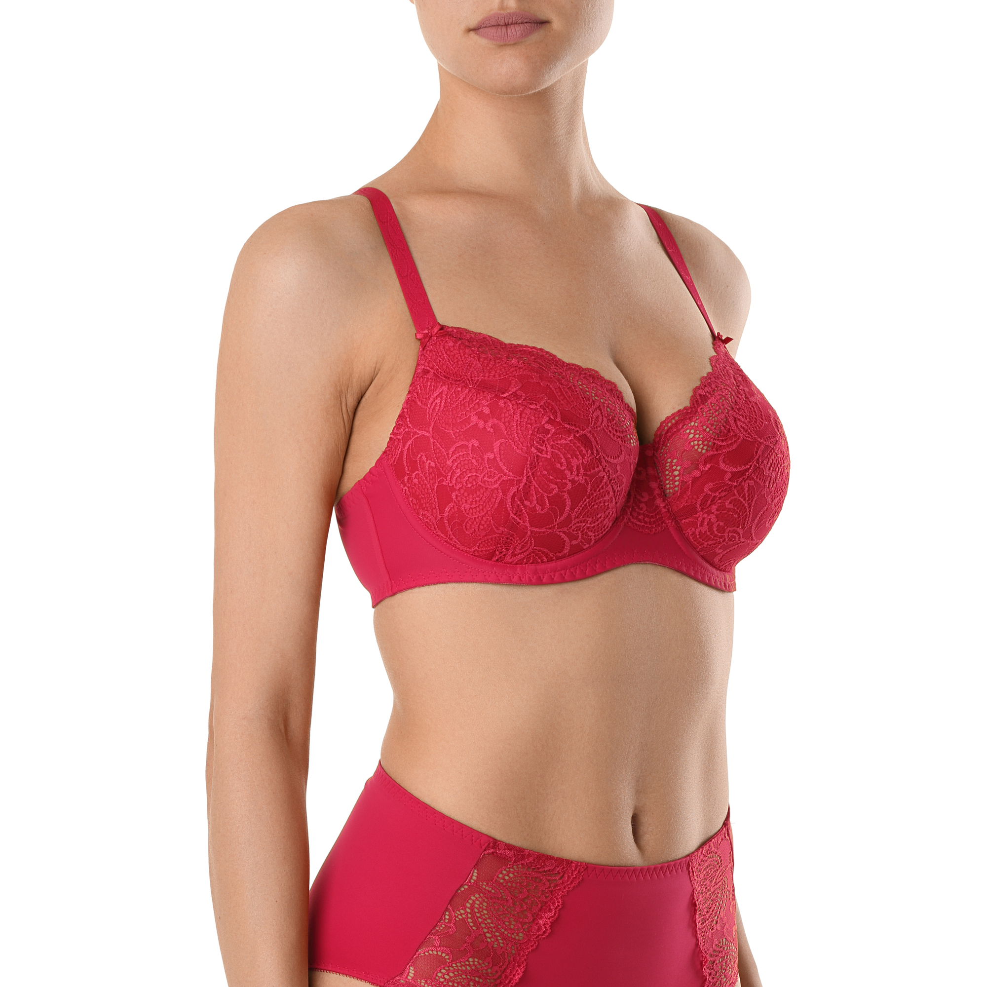 фото Бюстгальтер женский conte lingerie rb5015 красный 90b