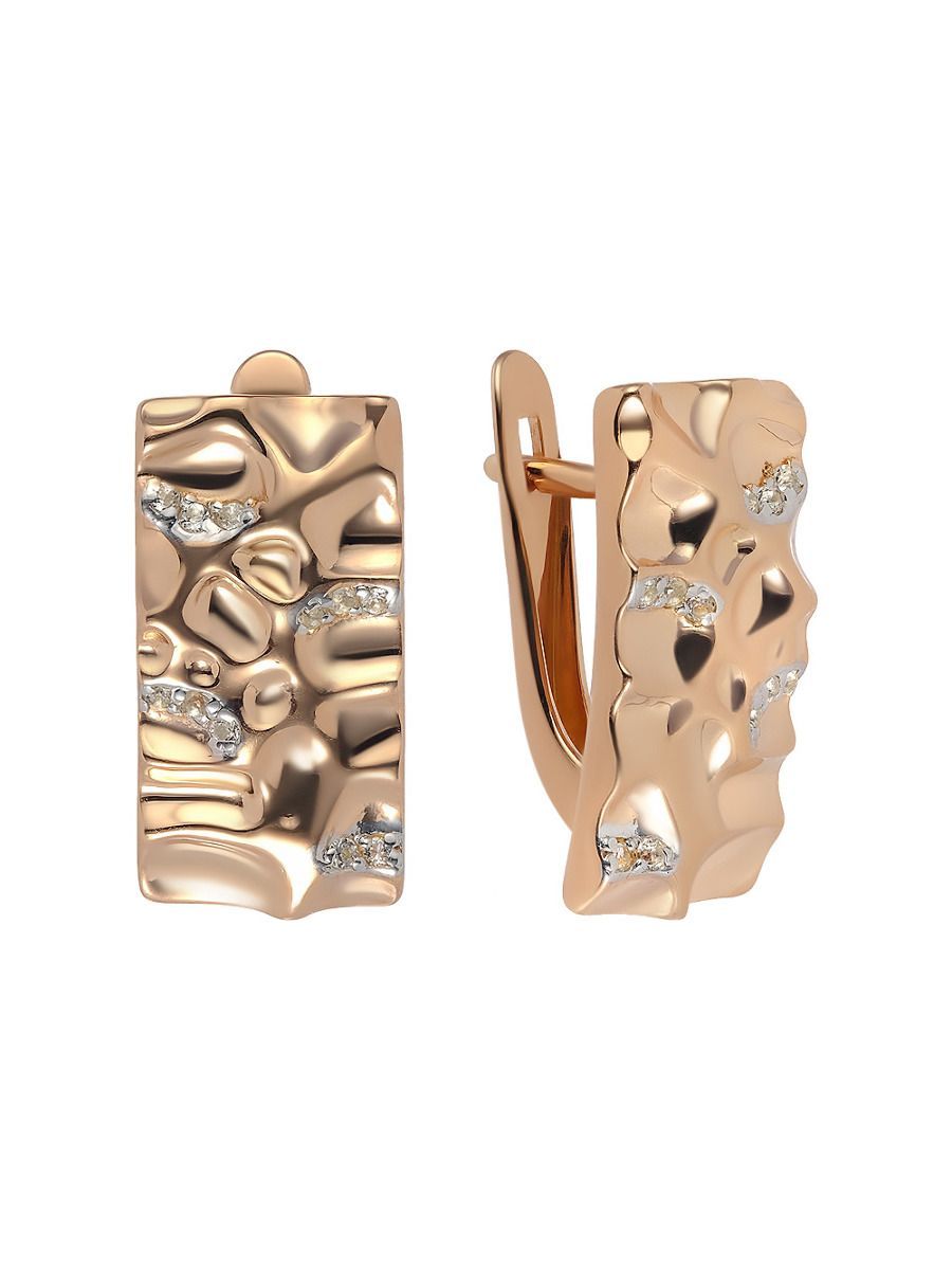 Серьги из серебра Ювелирочка 2062025, топаз