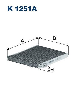 

Комплект фильтров салона Filtron K1251A